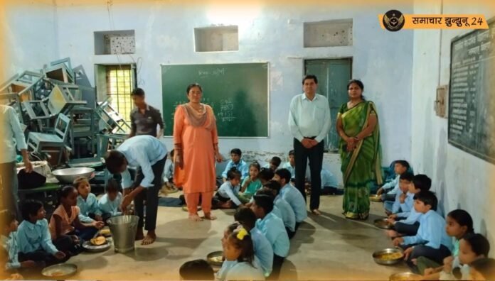 दौहित्र के जन्मदिन पर नवाचार: सरकारी स्कूल के विद्यार्थियों और स्टाफ को दी खीर-जलेबी की पार्टी