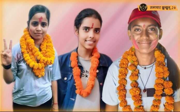 राजस्थान पब्लिक स्कूल चिड़ावा की तीन छात्राओं ने इंदिरा प्रियदर्शिनी पुरस्कार जीता