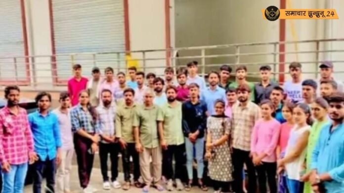 छात्र संगठन SFI का सिंघाना में जोरदार प्रदर्शन: छात्रसंघ चुनाव की मांग पर उठा सवाल