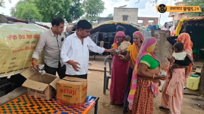 चिड़ावा: लोक सेवा ज्ञान मंदिर ट्रस्ट: जरूरतमंदों के लिए भोजन का सहारा