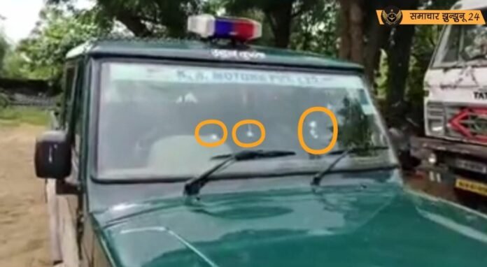 झुंझुनूं में वन विभाग की टीम पर हमला: लकड़ी तस्करों ने किया पथराव, फोरेस्टर घायल