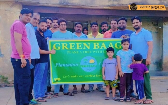 ग्रीन बाग समूह ने दिया धरती माँ को अनमोल उपहार: कृष्ण जन्माष्टमी पर किया वृक्षारोपण