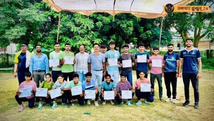 जिला स्तरीय जूनियर एथलेटिक्स चैंपियनशिप सम्पन्न, 11 गोल्ड और 6 सिल्वर मेडल के साथ पिलानी के खिलाड़ियों का रहा दबदबा