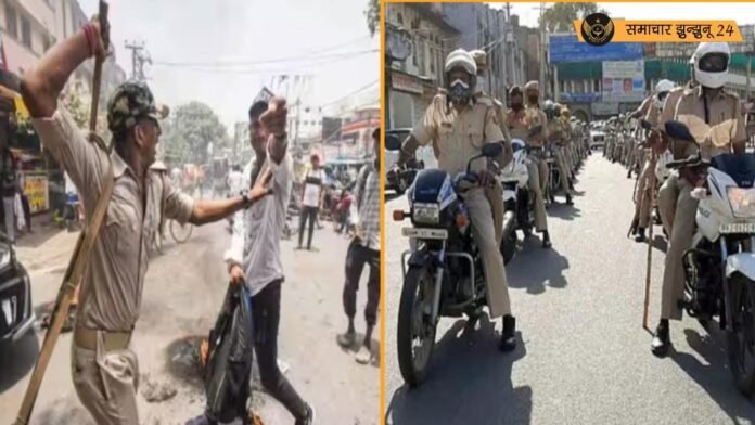 भीलवाड़ा में सांप्रदायिक तनाव: मंदिर के पास गोवंश अवशेष मिलने पर बवाल, पुलिस ने किया लाठीचार्ज, बाजार बंद, 8 संदिग्ध हिरासत में