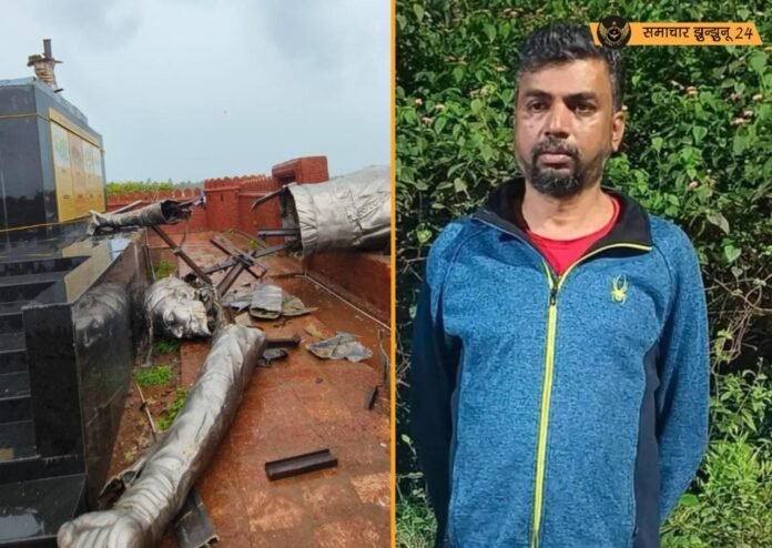 न्यूज अपडेट: कोल्हापुर में छत्रपति शिवाजी की प्रतिमा गिरने के मामले में कार्रवाई तेज: स्ट्रक्चरल कंसल्टेंट गिरफ्तार, डिप्टी CM अजित पवार ने कहा- दोषियों को मिलेगी सजा