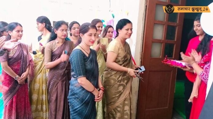 चिड़ावा कॉलेज में शिक्षक दिवस मनाया गया, छात्रों ने किया शिक्षकों का सम्मान