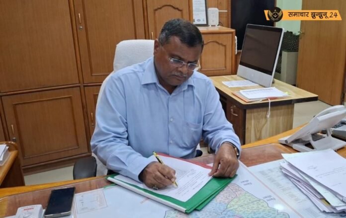 रामावतार मीणा ने संभाला झुंझुनू जिला कलक्टर का पद, गणेश चतुर्थी पर दी शुभकामनाएं