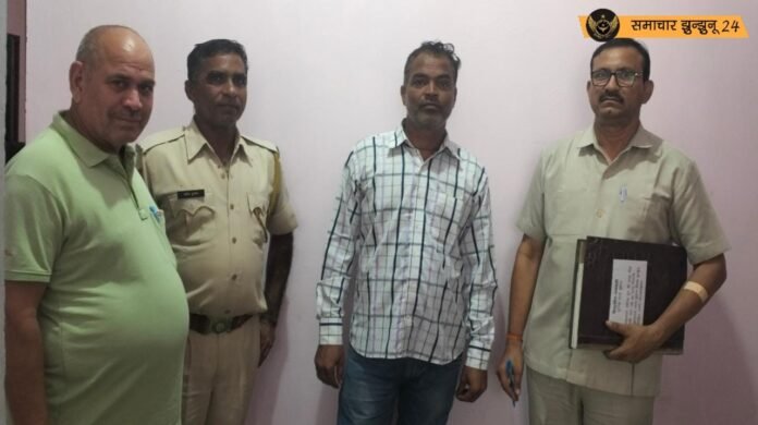 झुंझुनू पुलिस ने हिस्ट्रीशीटरों के खिलाफ चलाया विशेष अभियान