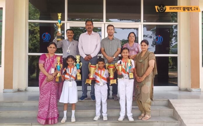जीवनी इंटरनेशनल स्कूल में राज्य स्तरीय यूसी मास अबेकस प्रतियोगिता में विजेता नन्ही प्रतिभाओं का सम्मान