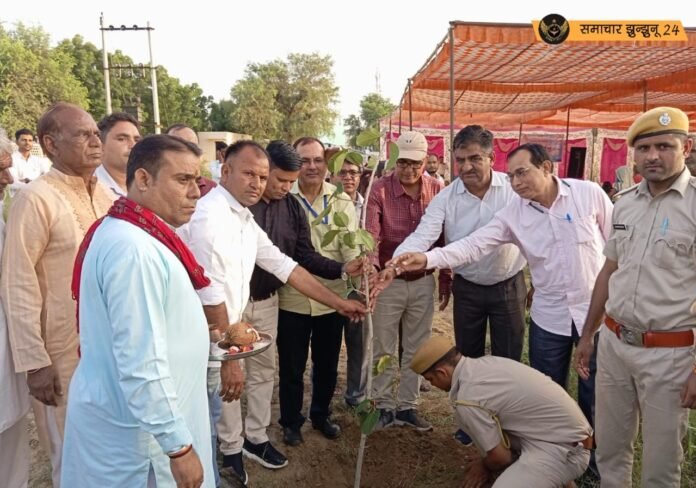 राजस्थान जल महोत्सव के अवसर पर ली जल सरंक्षण एवं वृक्षो के देखभाल की शपथ