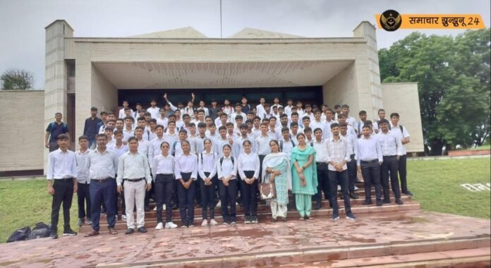 बीटीटीआई छात्रों ने किया पिलानी का शैक्षणिक भ्रमण, शारदा पीठ और आदित्य बिरला मेमोरियल म्यूजियम का किया अवलोकन