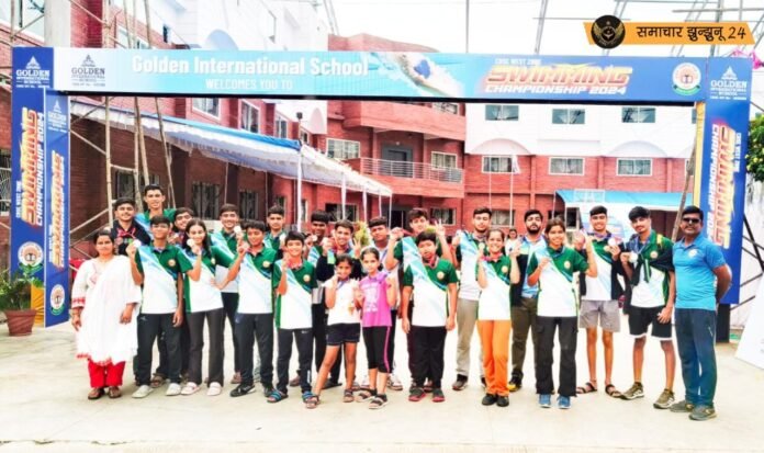 बिरला स्कूल पिलानी का सीबीएसई वेस्ट जोन तैराकी प्रतियोगिता में शानदार प्रदर्शन, 19 रजत और 8 कांस्य पदक जीतकर छात्रों ने किया विद्यालय को गौरवान्वित