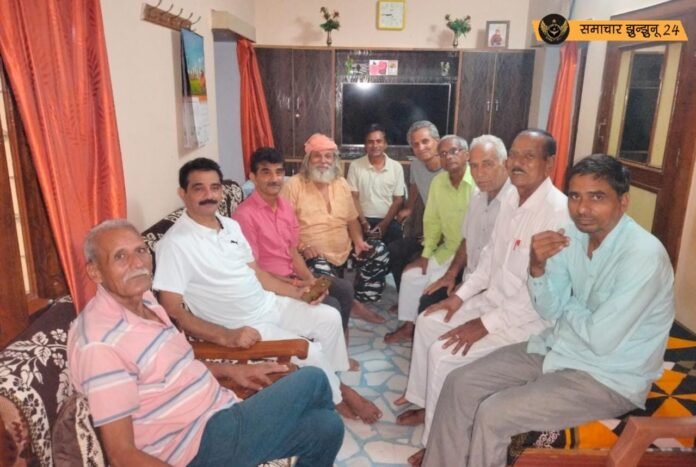 भाजपा सदस्यता अभियान के तहत चिड़ावा में आयोजित बैठक में दर्जनों नए सदस्यों का हुआ स्वागत