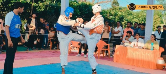 राजस्थान राज्य स्तरीय ताईक्वांडो प्रतियोगिता में खिलाड़ियों ने बिखेरा जलवा