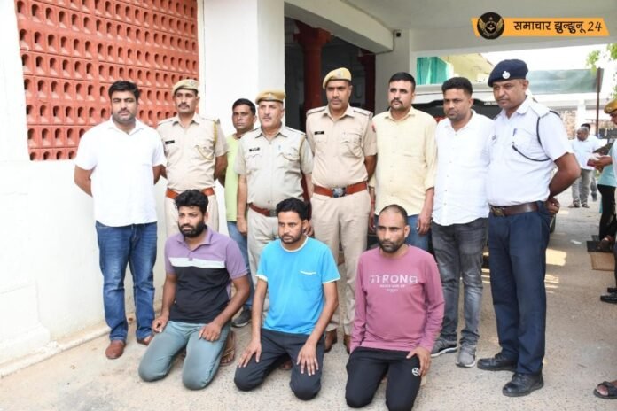 सिंघाना में महिला की हत्या का मामला:पुलिस ने तीन संदिग्धों को हिरासत में लिया,मुख्य आरोपी की तलाश में जुटी पुलिस