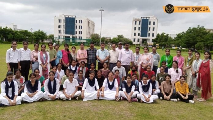 राजस्थान पीजी कॉलेज चिड़ावा में विश्व पर्यावरण स्वास्थ्य दिवस मनाया