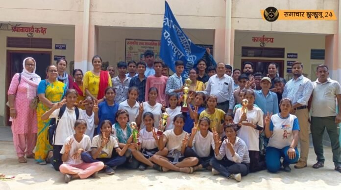 जिला स्तरीय रग्बी प्रतियोगिता में राजकीय उच्च माध्यमिक विद्यालय पदमपुरा की छात्र-छात्राओं की टीम ने किया बेहतरीन प्रदर्शन