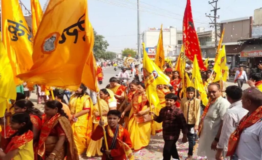 महाराजा अग्रसेन जयंती महोत्सव: चिड़ावा में भव्य शोभायात्रा और बाइक रैली का आयोजन