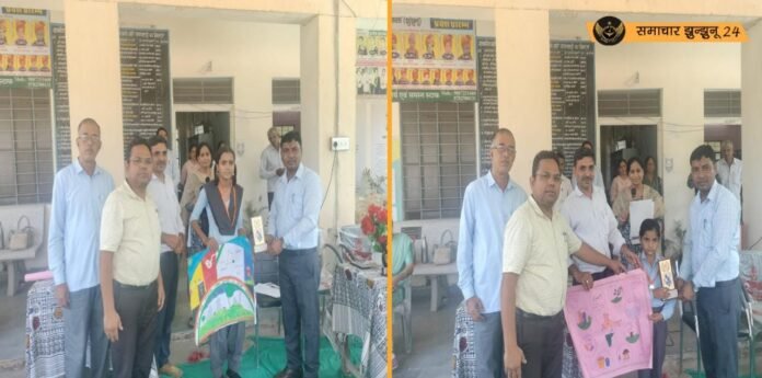 केहरपुरा कलां में स्वच्छता चित्रकला प्रतियोगिता ने बांधा समां