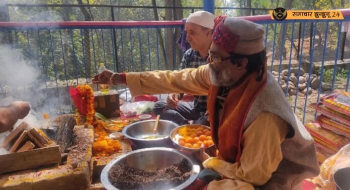 21 साल बाद कश्मीरी पंडितों की भावनात्मक वापसी: नादिमर्ग गांव के मंदिर में पहली बार मूर्ति स्थापना