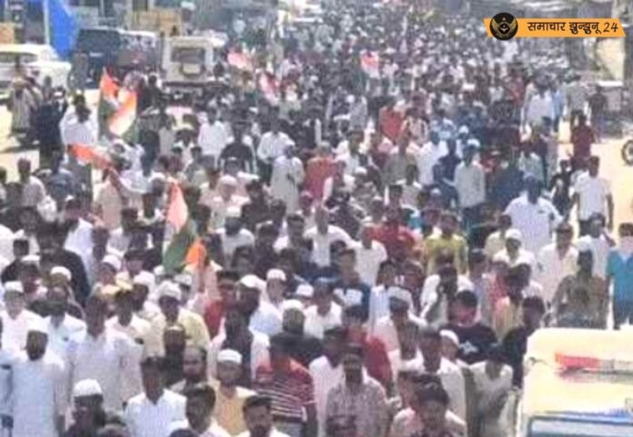 महंत यती नरसिंहानंद की टिप्पणी पर विवाद: सीकर में मुस्लिम समुदाय ने निकाला मौन जुलूस, राष्ट्रपति के नाम कलेक्टर को सौंपा ज्ञापन
