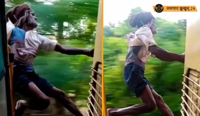 मुंबई: बुजुर्ग ने चलती ट्रेन में किया जानलेवा स्टंट, वीडियो ने मचाई सनसनी