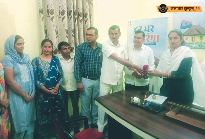 पिलानी बीडीओ का हुआ ट्रांसफर, जिला कलेक्टर ने तहसीलदार सोनू आर्य को दिया बीडीओ का अतिरिक्त चार्ज