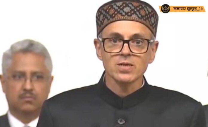 उमर अब्दुल्ला ने केंद्र शासित जम्मू-कश्मीर के पहले मुख्यमंत्री के रूप में ली शपथ