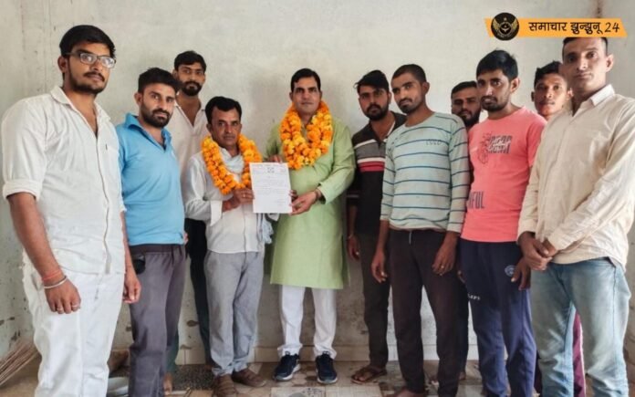 मनोज कुमार चौधरी बने राष्ट्रीय जाट महासंघ के गुढ़ा ब्लॉक अध्यक्ष