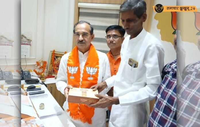 अटल भाजपा सहयोगी मंच के पदाधिकारियों ने की भाजपा प्रदेश अध्यक्ष मदन राठौड़ से मुलाकात
