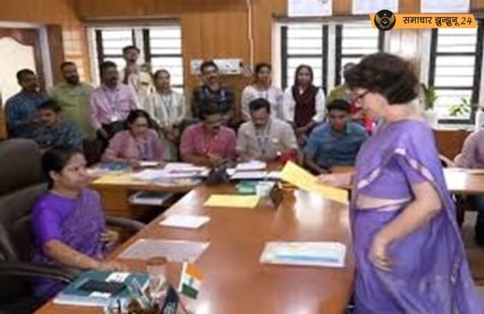 प्रियंका गांधी वाड्रा ने वायनाड से दाखिल किया नामांकन, सोनिया-राहुल और खड़गे रहे मौजूद
