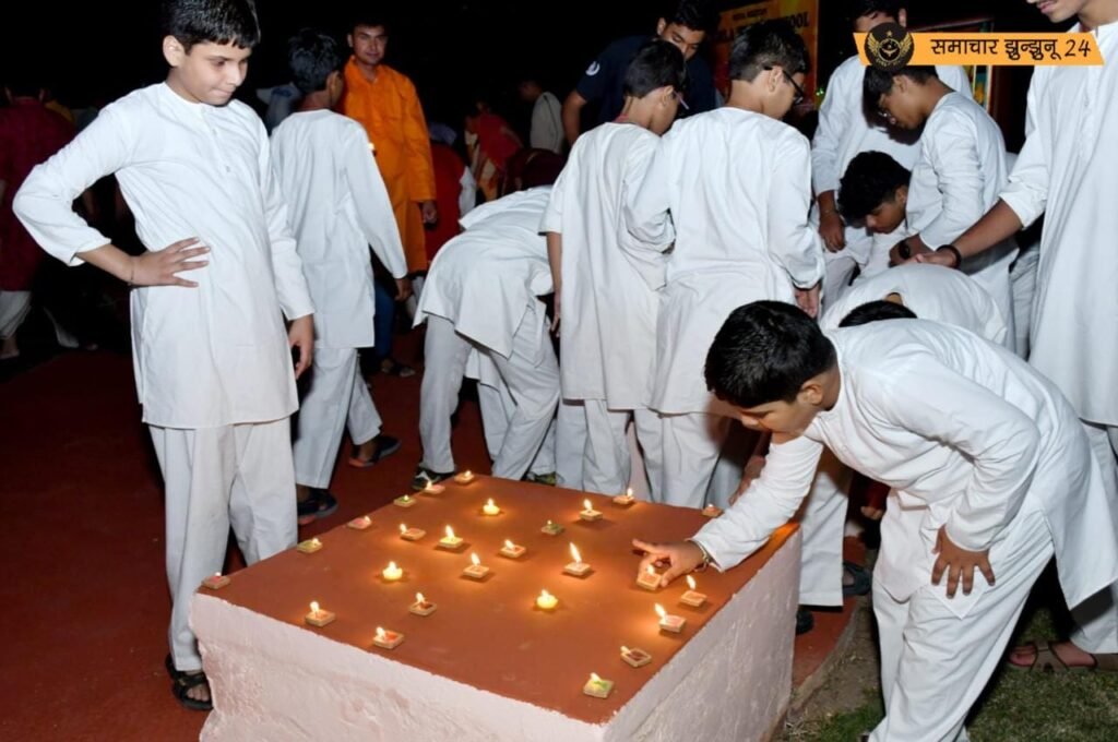 एक दिया संस्थान के नाम: बिरला पब्लिक स्कूल में छात्रों ने दीप जला कर एक-दूसरे को पर्व की शुभकामनाएं दीं