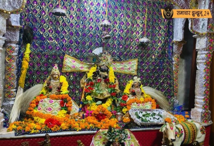अन्नकूट महोत्सव पर मन्दिरों में भगवान का विशेष श्रृंगार किया गया, पकवानों का लगाया भोग, भक्तों में प्रसाद पाने की लगी होड़