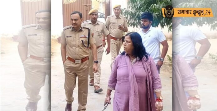 झुंझुनू उपचुनाव: संभागीय आयुक्त वंदना सिंघवी और आईजी सत्येंद्र सिंह ने मतदान केंद्रों का दौरा कर तैयारियों का लिया जायजा