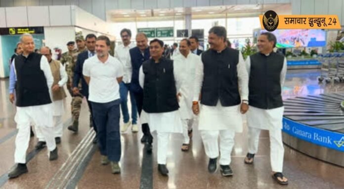 राहुल गांधी और प्रियंका गांधी का जयपुर दौरा: निजी शादी समारोह में शामिल हुआ गांधी परिवार