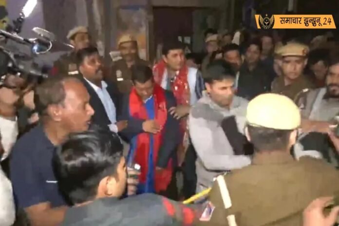 दिल्ली के ग्रेटर कैलाश में अरविंद केजरीवाल पर लिक्विड फेंकने की कोशिश, आप ने भाजपा पर लगाए गंभीर आरोप