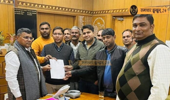 डॉ. भीमराव अंबेडकर के अपमान के विरोध में मेघवाल समाज संघ ने राष्ट्रपति के नाम सौंपा ज्ञापन