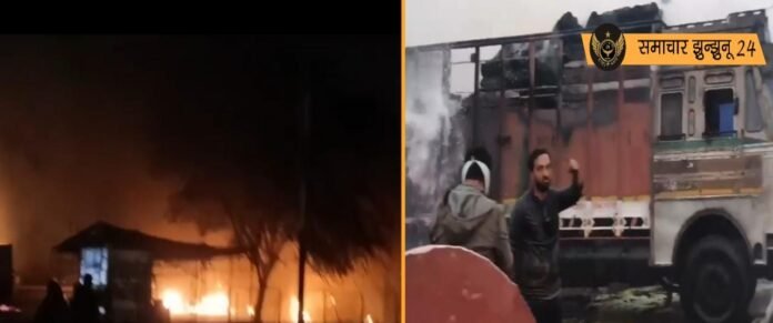 जयपुर में भीषण हादसा: एलपीजी और सीएनजी ट्रक की टक्कर से 7 की मौत, 40 से ज्यादा घायल