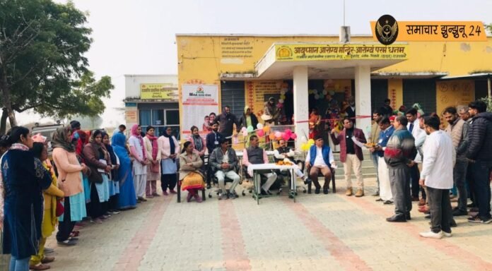 पीएचसी देवरोड़ में मुख्यमंत्री आयुष्मान आरोग्य योजना के तहत चिकित्सा शिविर का आयोजन, मरीजों को नि:शुल्क स्वास्थ्य सेवाओं का लाभ मिला