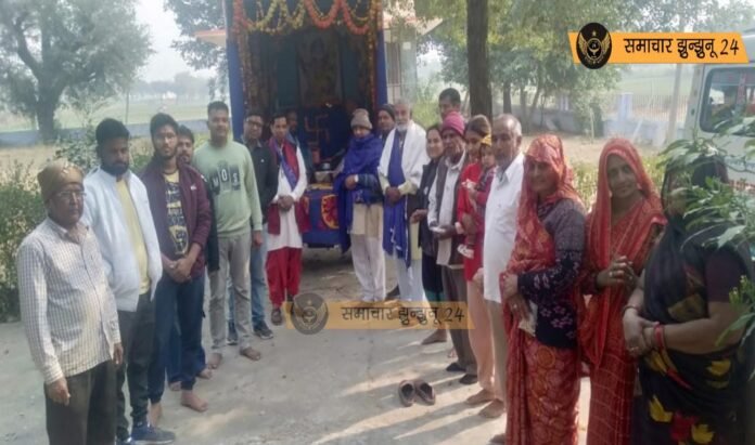 बावलिया बाबा की दिव्य संदेश यात्रा का भव्य स्वागत, महरमपुर, सोलाना और गोवला में दर्शन को उमड़े भक्त
