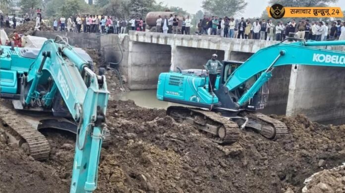 सिहोर जिले के सियागहन में निर्माणाधीन पुल हादसे में तीन मजदूरों की मौत, एक घायल