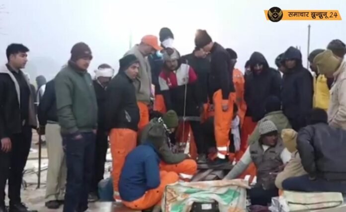 राजस्थान के कोटपूतली में बोरवेल में गिरी तीन साल की बच्ची, रेस्क्यू ऑपरेशन जारी