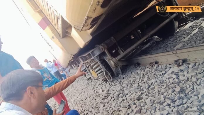 सूरत के पास किम रेलवे स्टेशन पर सौराष्ट्र एक्सप्रेस का डिरेलमेंट, यात्री और कर्मचारी सुरक्षित