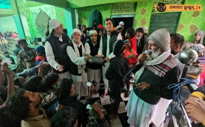 नरहड़ दरगाह सेवा फाउंडेशन का सामाजिक सरोकार: कड़ाके की सर्दी में जरूरतमंदों को बांटे 500 कम्बल