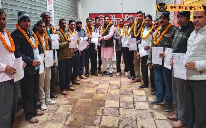 राष्ट्रीय जाट महासंघ बड़ाऊ ब्लॉक कार्यकारिणी का गठन कर पदाधिकारियों को दिलाई शपथ