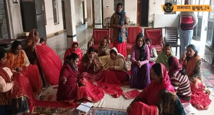 शाकंभरी कुटुंब ने तैयार की माता की चुनरी, चुनरी यात्रा 13 जनवरी को