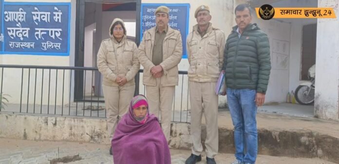 गोठड़ा थाना क्षेत्र में हत्या का खुलासा: महिला आरोपी गिरफ्तार