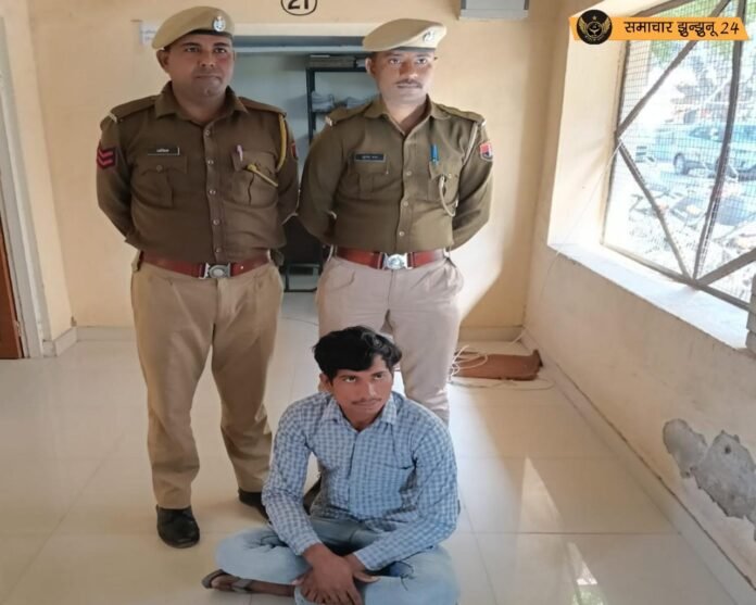 मोटरसाइकिल चोरी का आरोपी गिरफ्तार, वाहन बरामद, बगड़ पुलिस की कार्रवाई, आरोपी से अन्य वारदातों के बारे में पूछताछ जारी