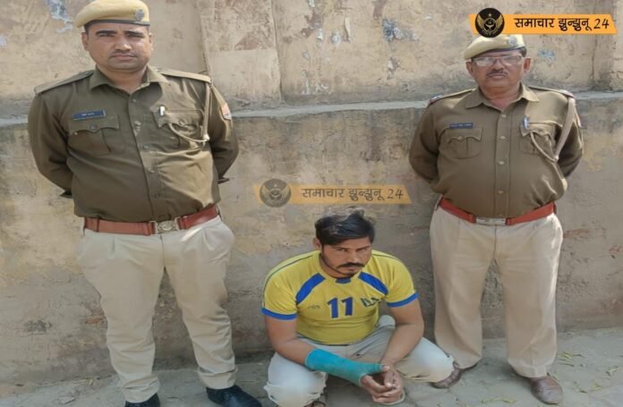 खेतड़ी नगर: नाबालिग से दुष्कर्म के आरोपी को पुलिस ने किया गिरफ्तार, वाहन जब्त