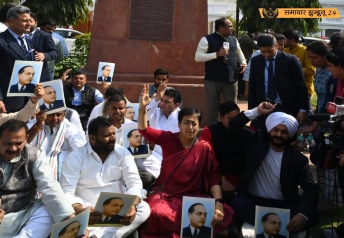 दिल्ली विधानसभा सत्र का आज दूसरा दिन: AAP विधायकों ने किया हंगामा, पूर्व सीएम समेत कई विधायकों को किया बाहर